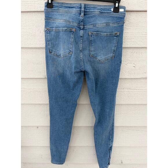 Pilcro by Anthropologie High Rise Skinny Jeans |Light Wash | 25 - Picture 8 of 8